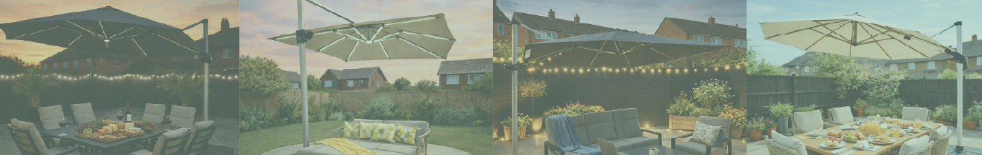 Cantilever Parasols - Non LED