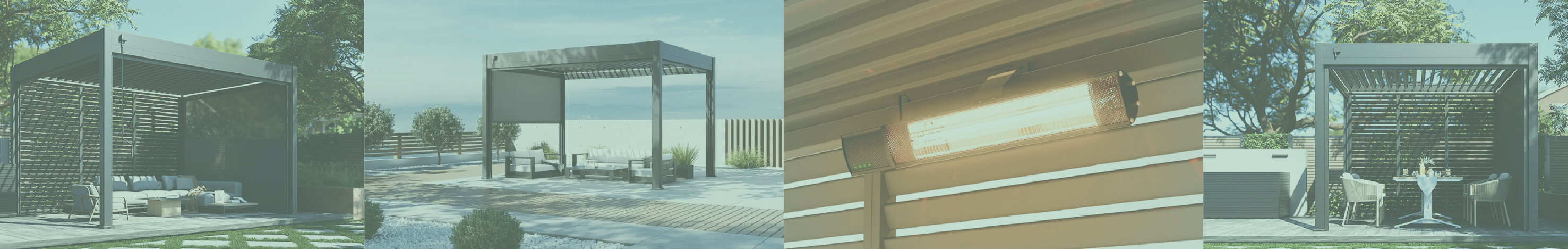 Pergolas Accessories, Screens and Blinds