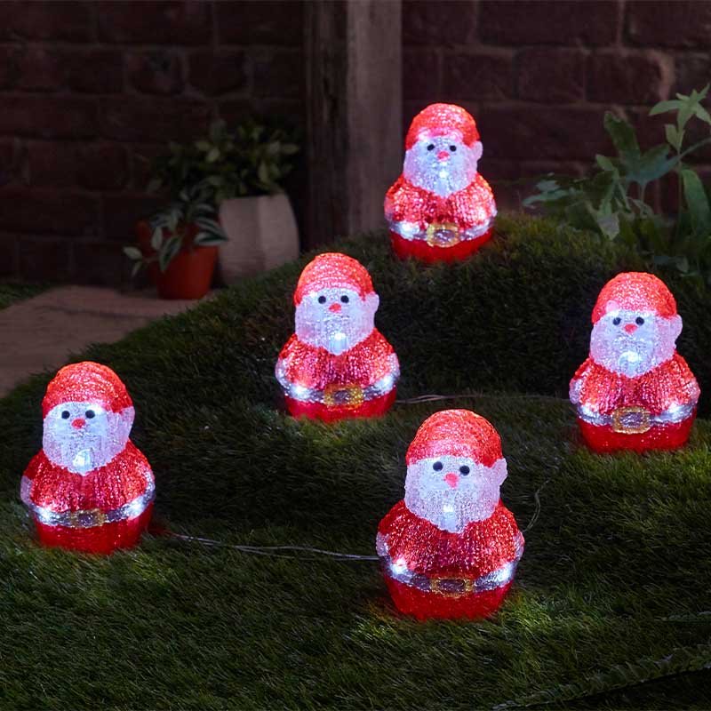 InLit Ice Santas