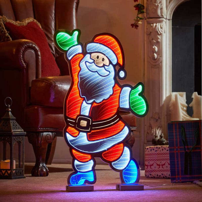 Father Christmas Infinity Light - 60cm