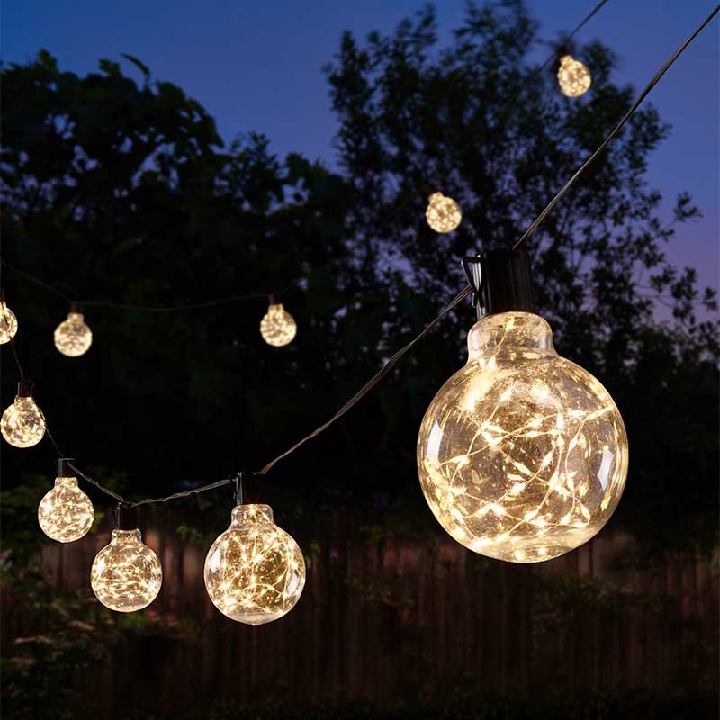 Eureka Galaxy Firefly Festoons LV String Lights - Warm White