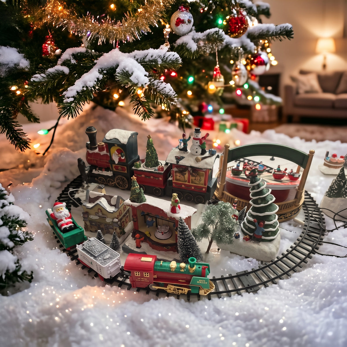 Christmas Train Set - 13 Pieces
