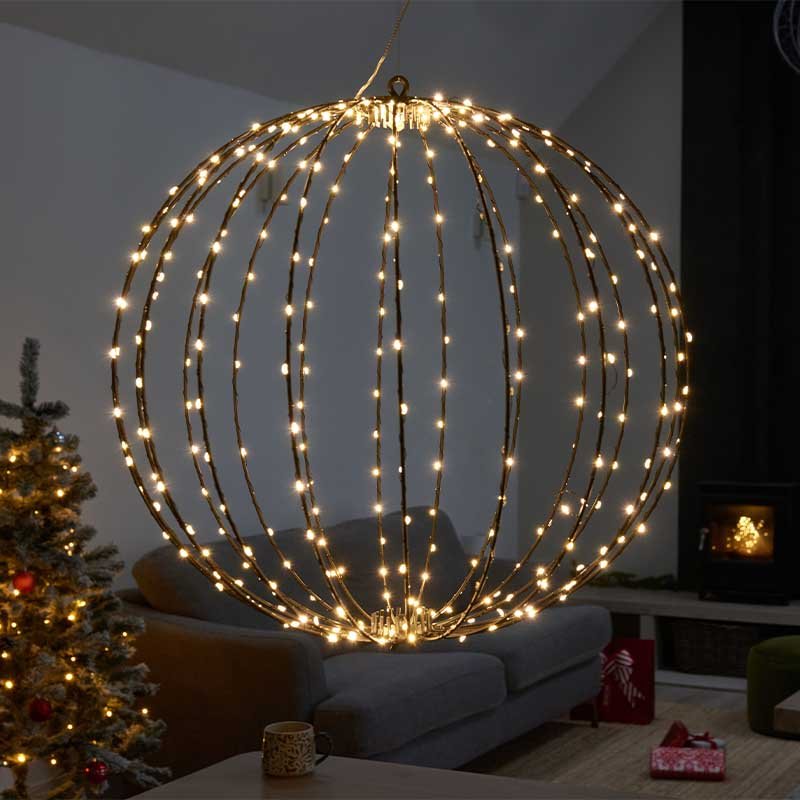 Twinkle Orb 360 LED - 50cm [Warm White]