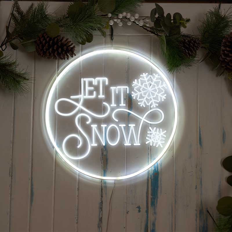 NeonEsque Let It Snow Light
