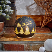 WonderGlobe Onyx Christmas Decoration