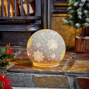 WonderGlobe Silver LED Christmas Decoration