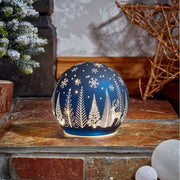WonderGlobe Sapphire LED Christmas Decoration