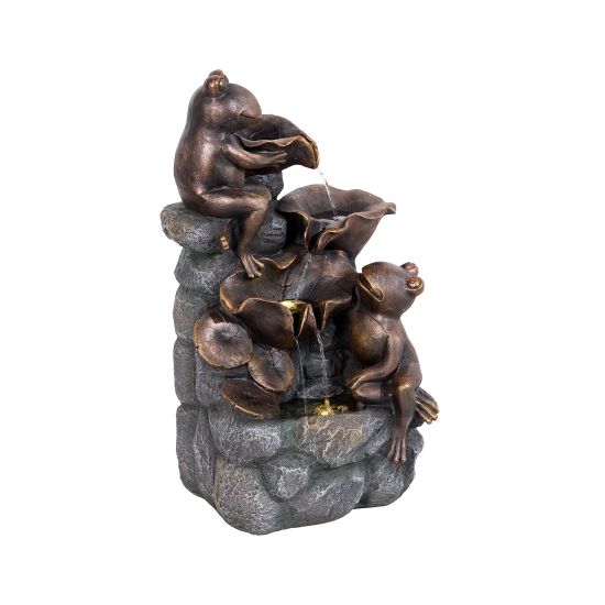 Altico Bronzed Frogs Water Feature
