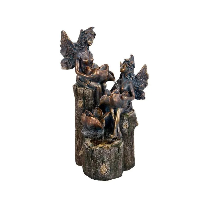 Altico Whimsical Fairies Patio Fountain Water Feature