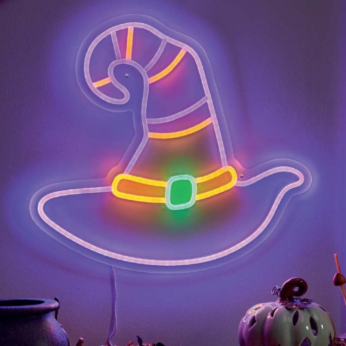 NeonEsque Witch's Hat LED Light Decoration