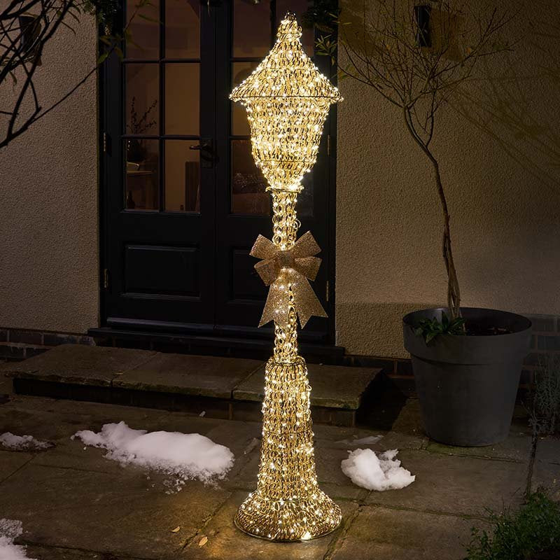 Titan Gold Lamp Post 150cm