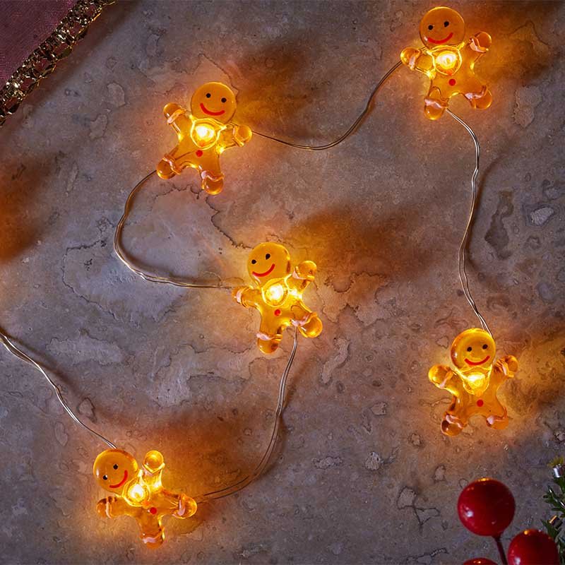 Gingerbread String Lights