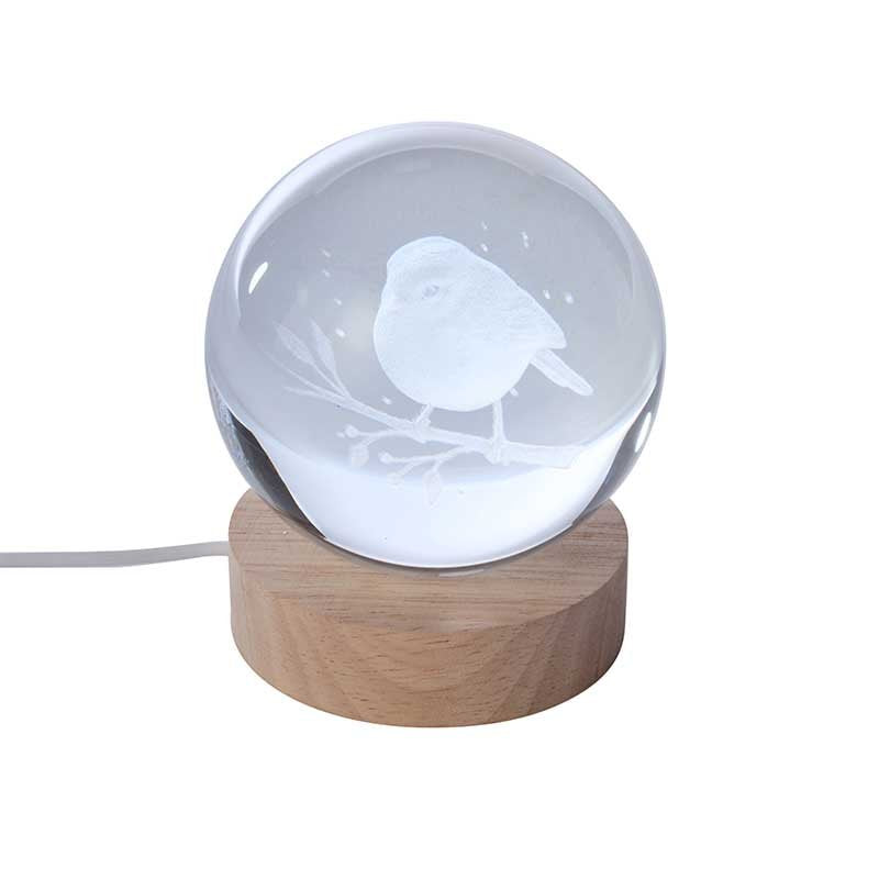 GloBall Robin LED Christmas Decoration