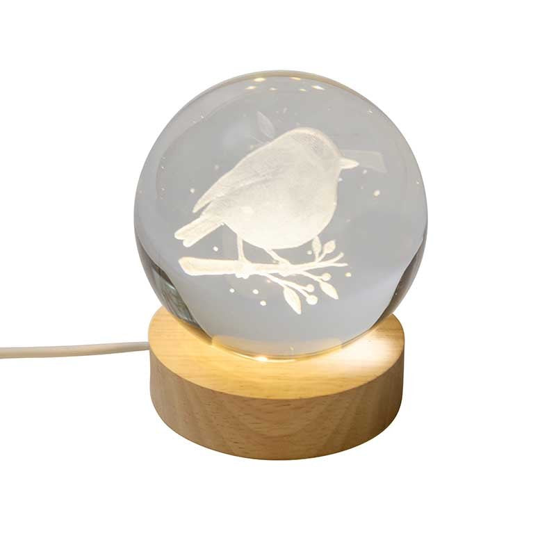 GloBall Robin LED Christmas Decoration