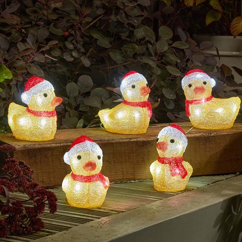 InLit Ice Christmas Ducklings