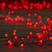500 Ball Cluster Lights - Red
