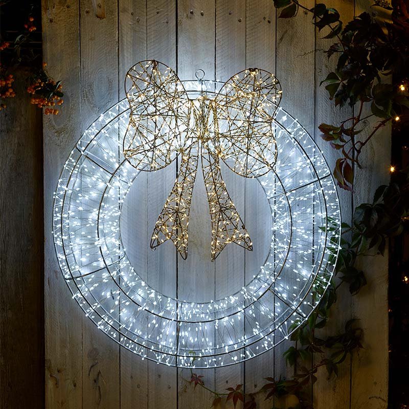 Galaxy Wreath 2000 LED - 60cm [Cool White]