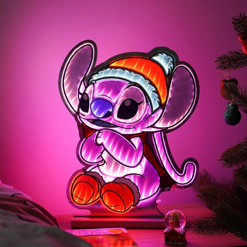 Disney® Lilo & Stitch Angel Infinity Christmas Light - 20cm