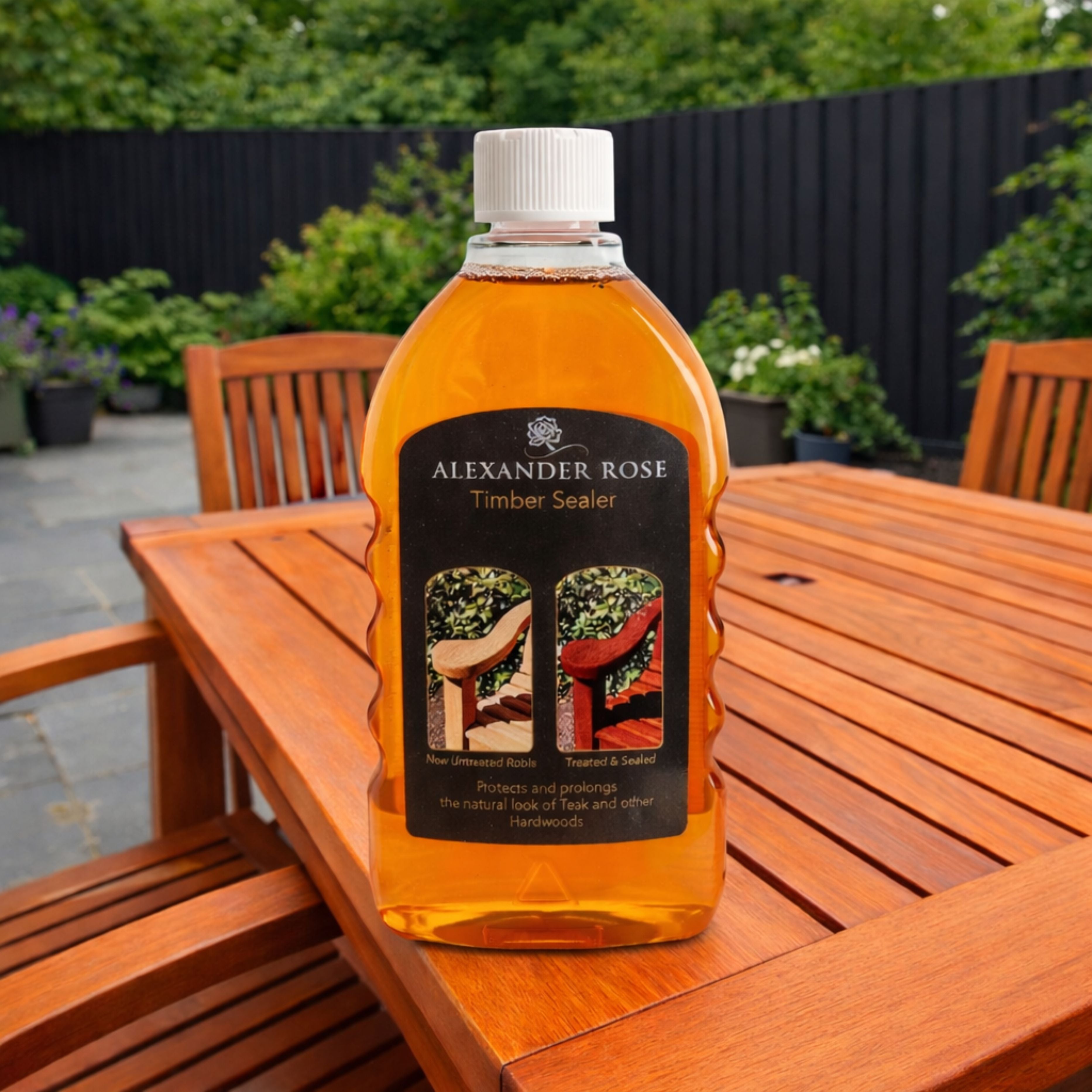 Alexander Rose Timber Sealer 500ml – Outdoor Wood Protection Treatment