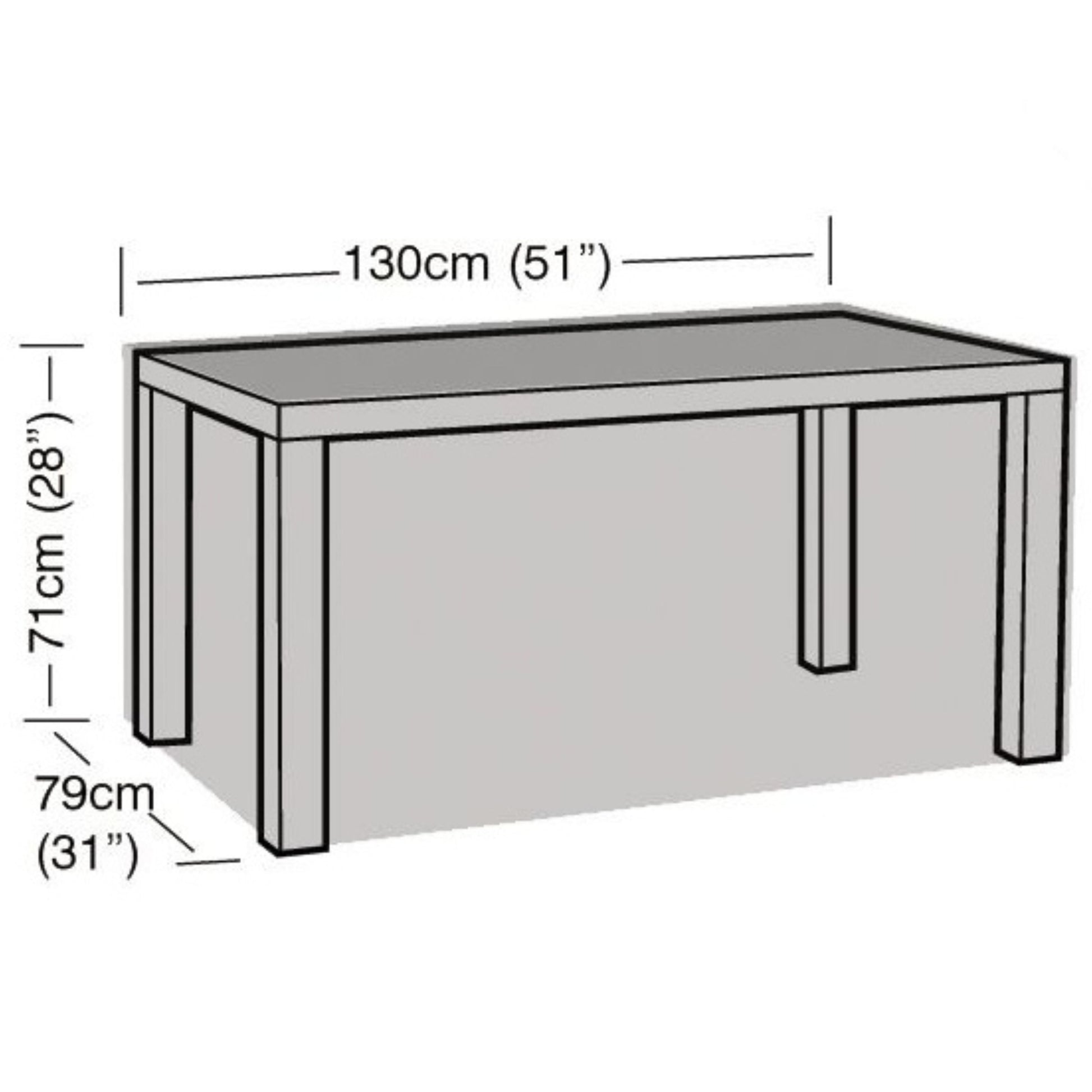 4 Seater Rectangular Table Cover