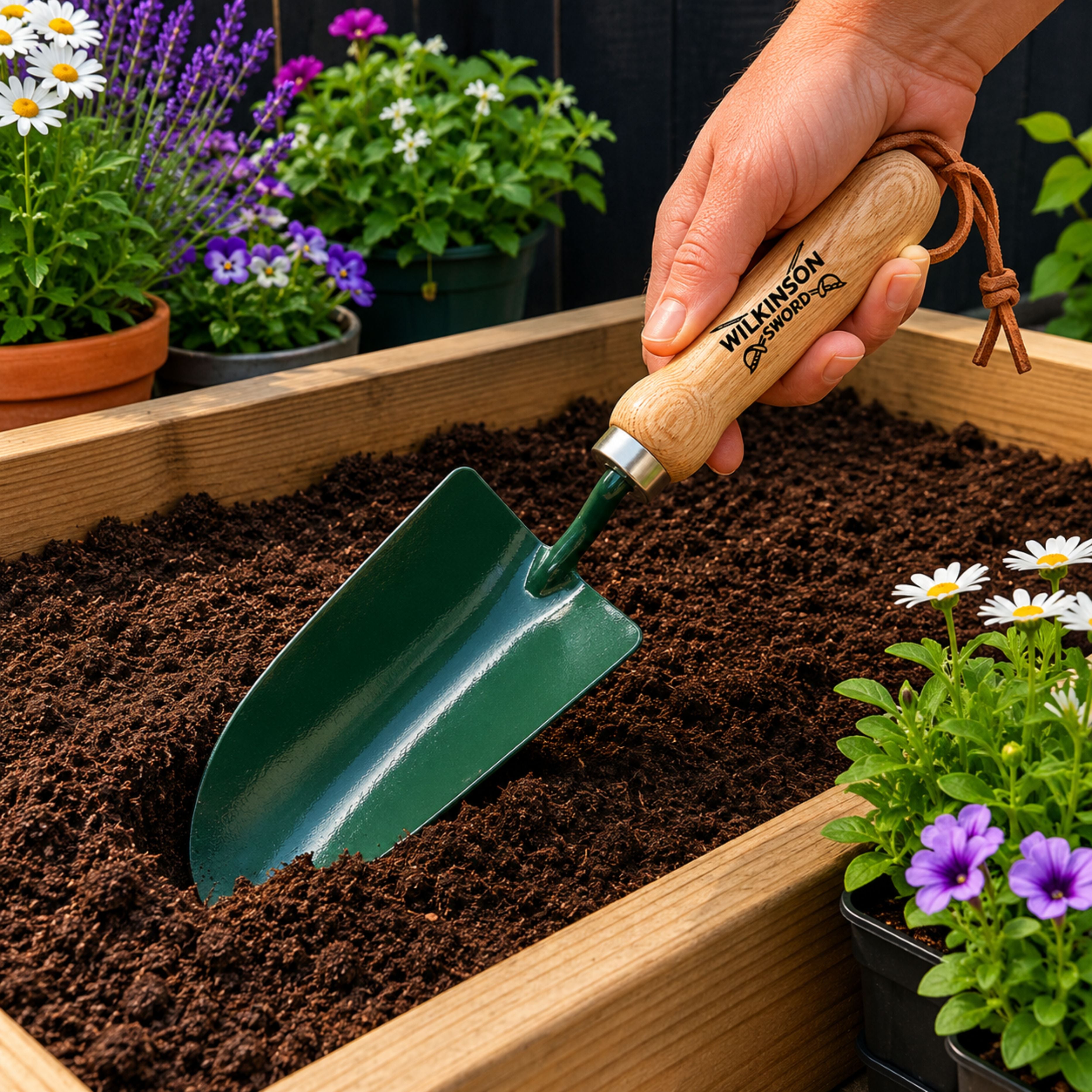 Wilkinson Sword Carbon Steel Hand Trowel