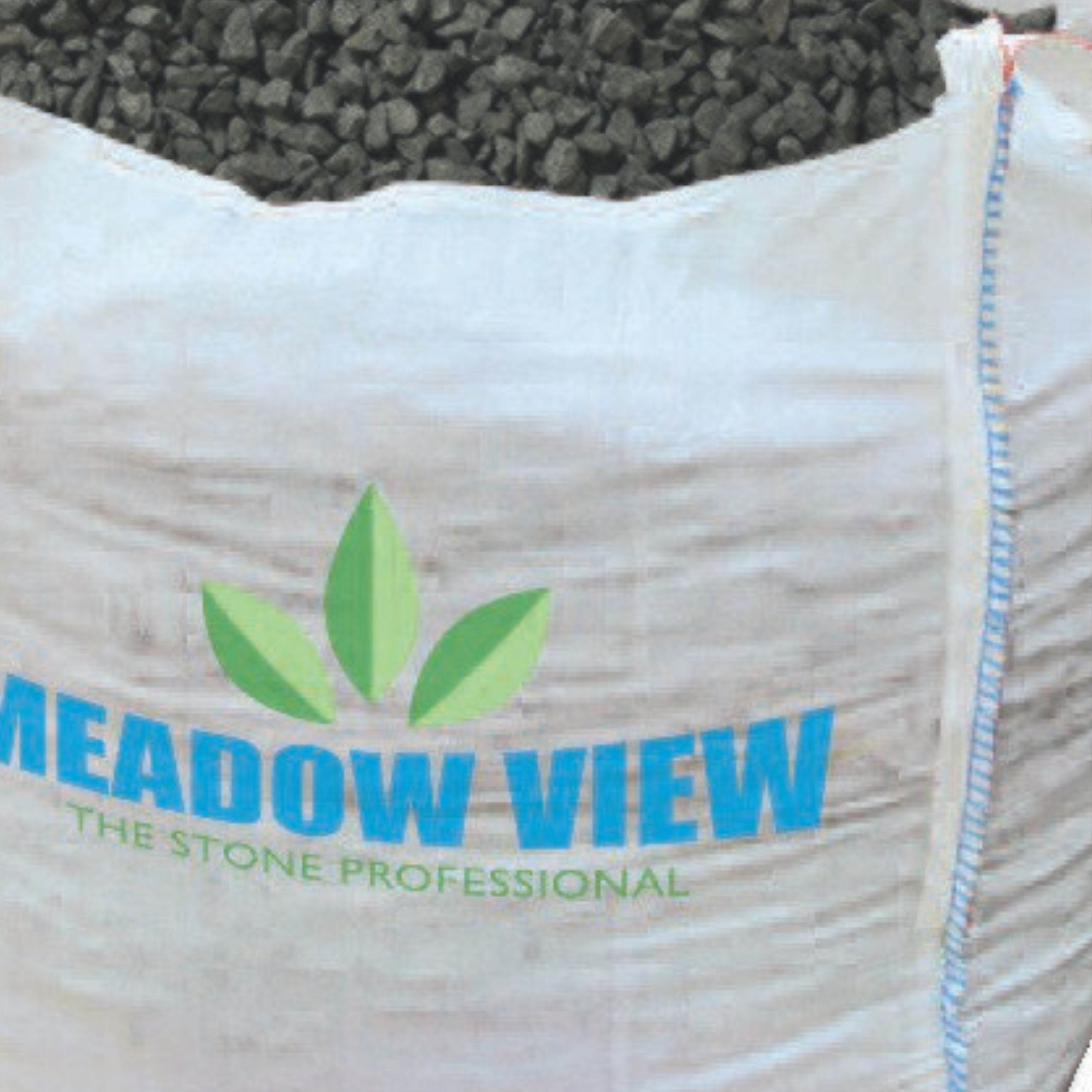 Ebony Black Chippings 20mm Bulk Bag 800Kg