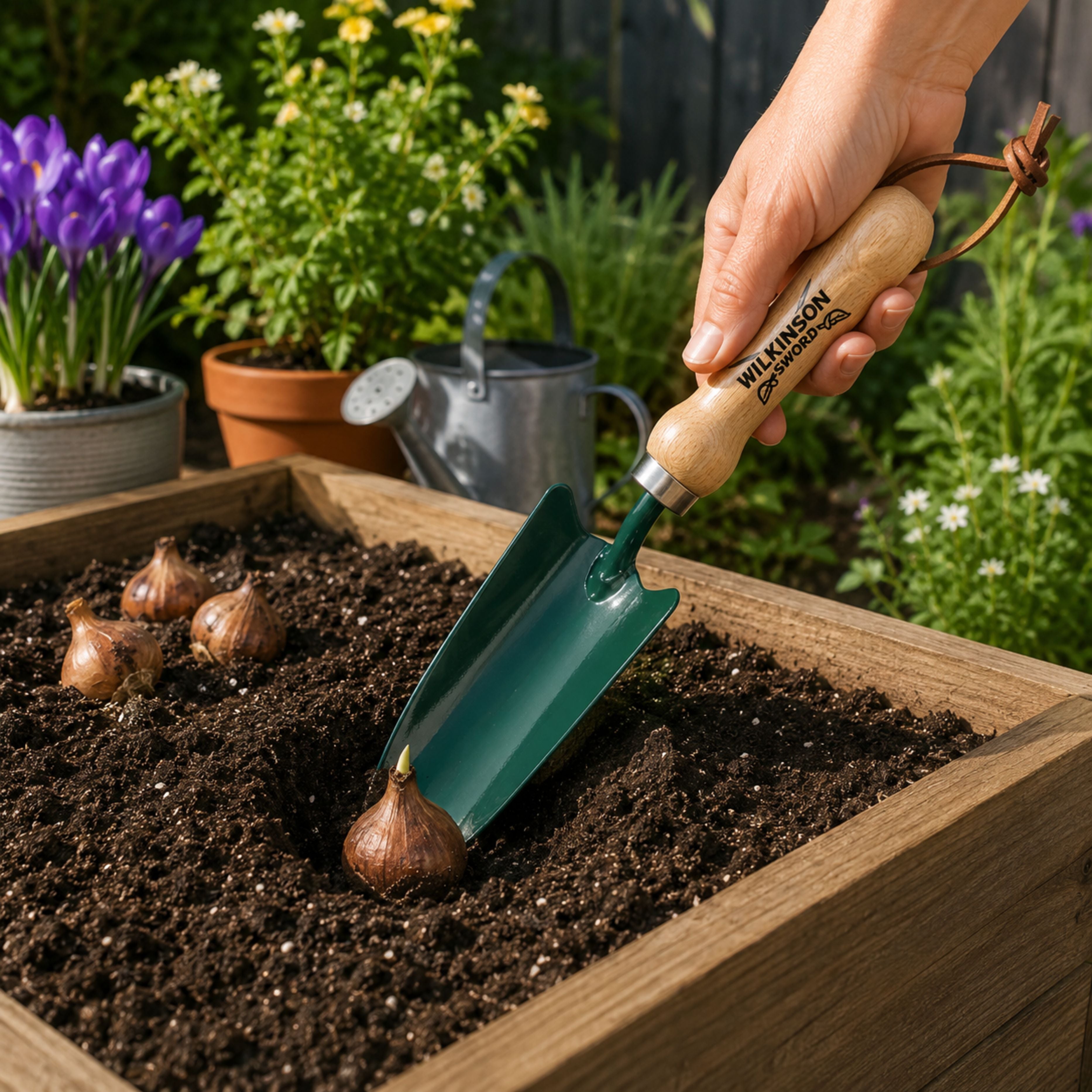 Wilkinson Sword Carbon Steel Transplanting Trowel