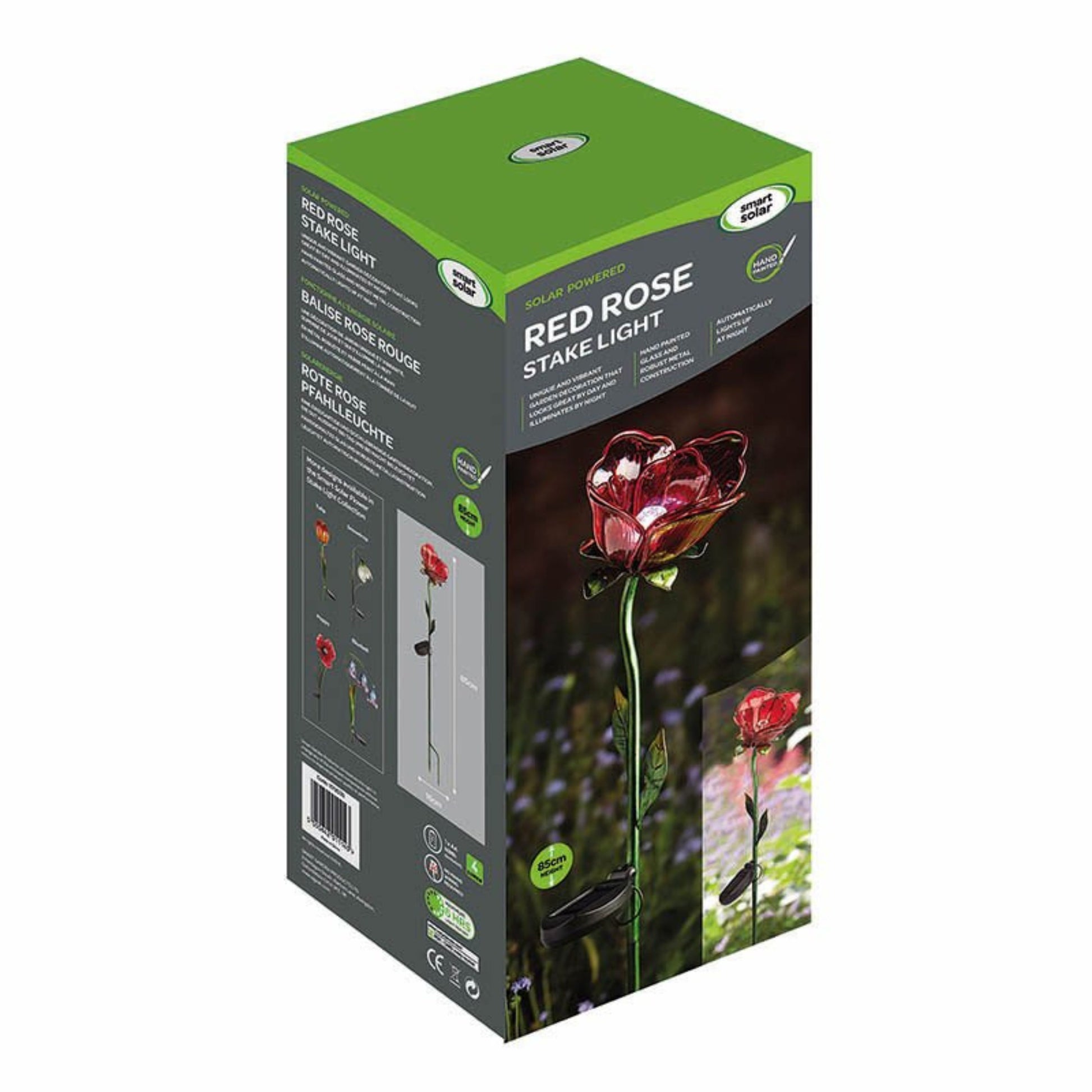 Red Rose Stake Light