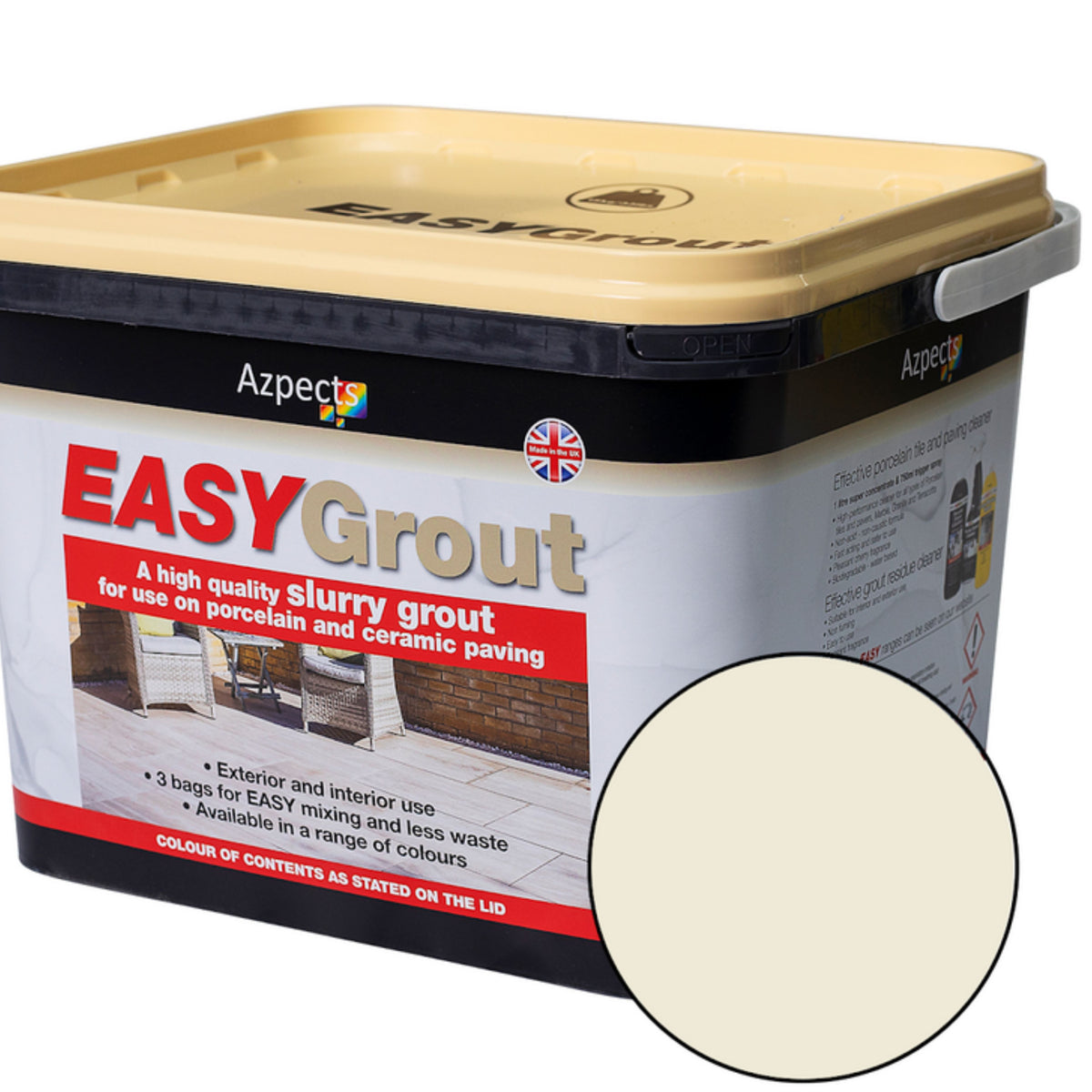 EASY Grout Porcelain Paving Grout – Crema