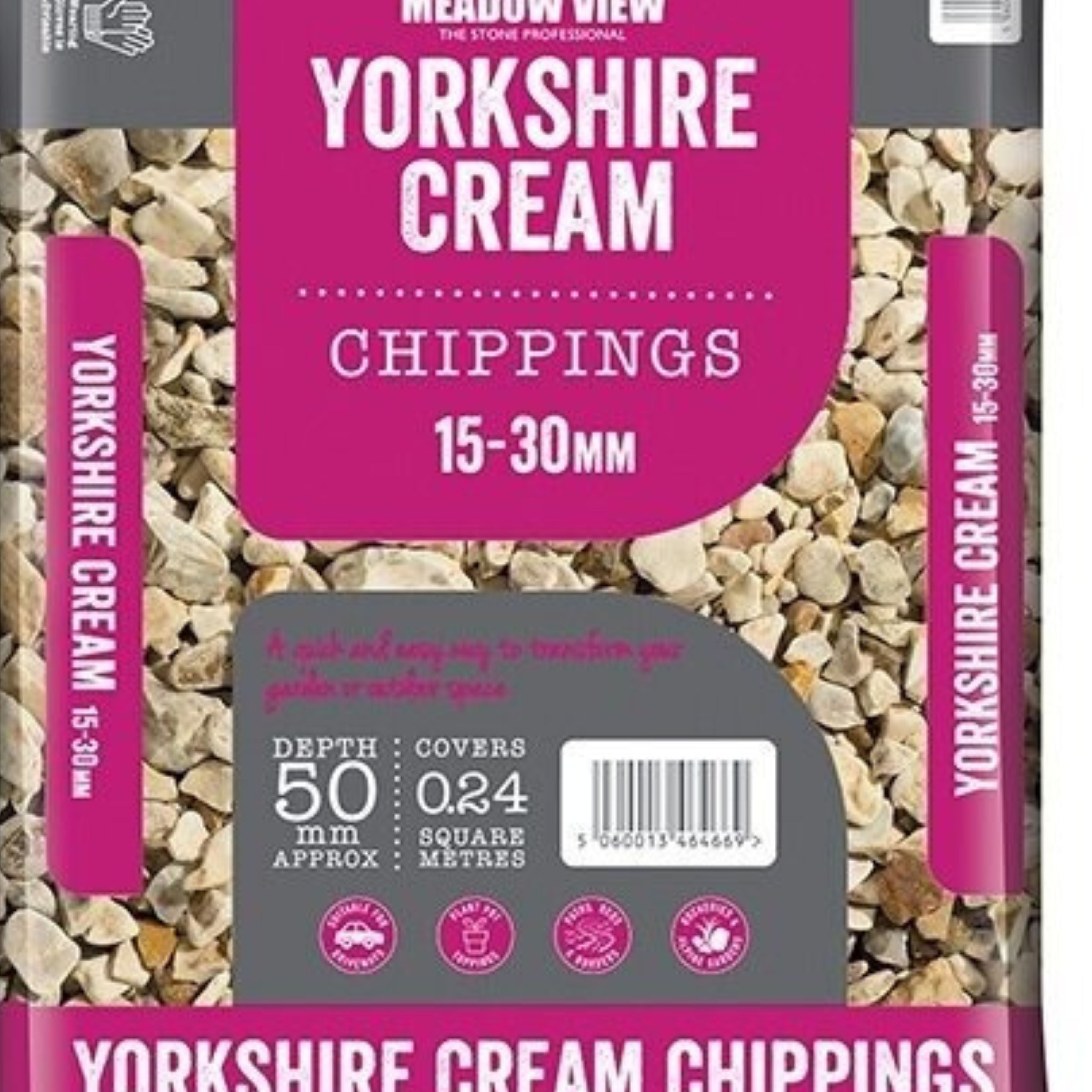 Yorkshire Cream Chippings 15-30mm