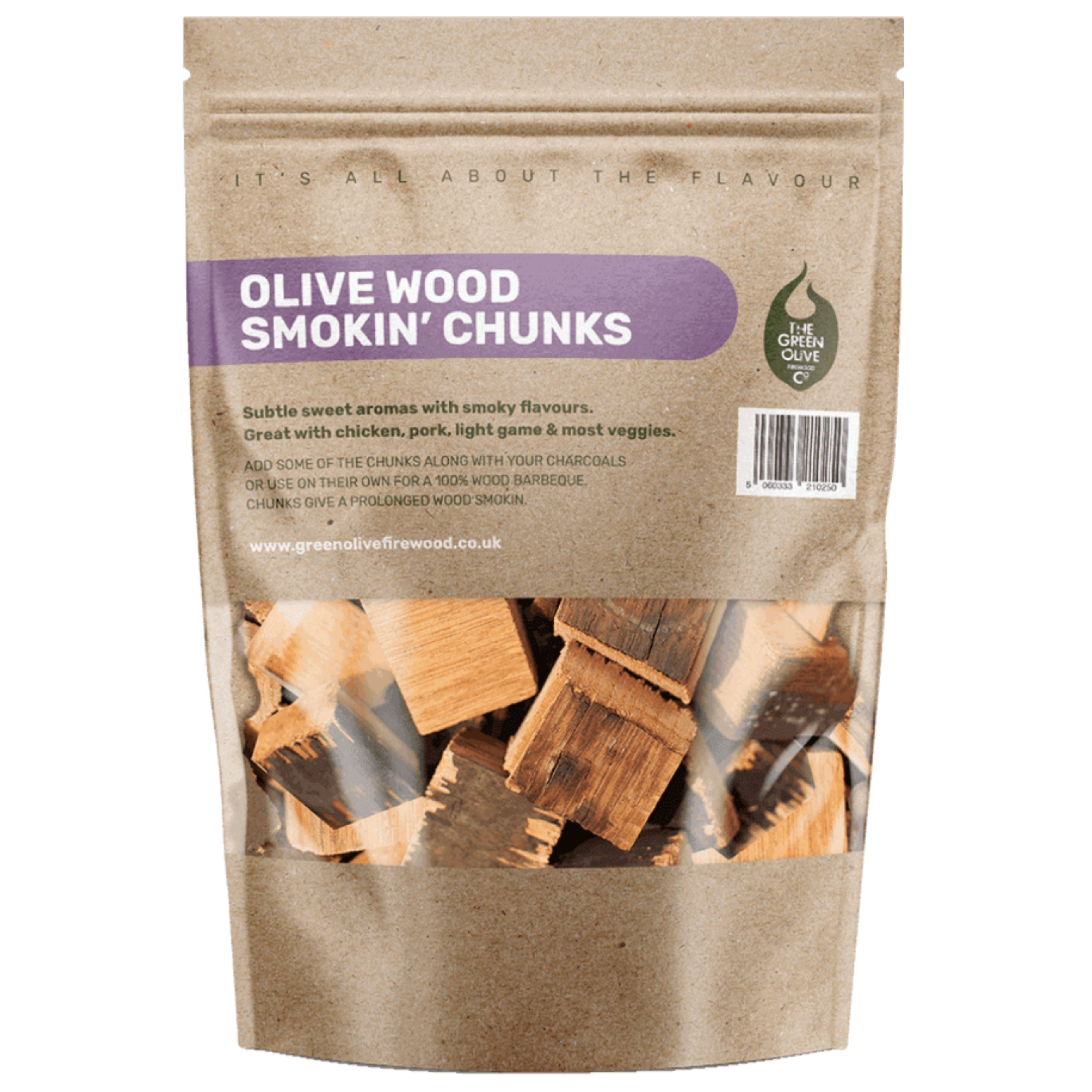 Olive Smokin' Chunks 5L