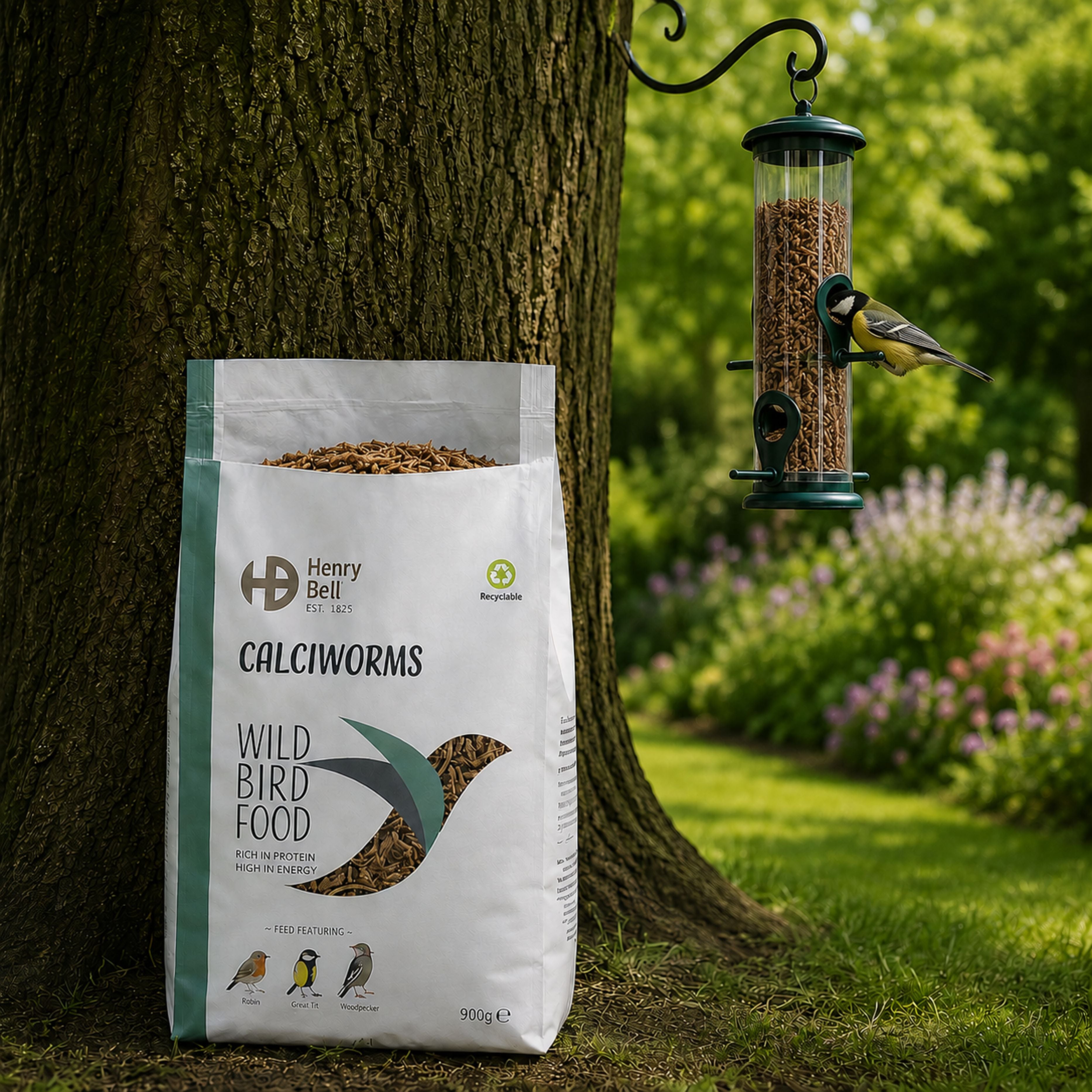 Henry Bell Calciworms 500g Wild Bird Food