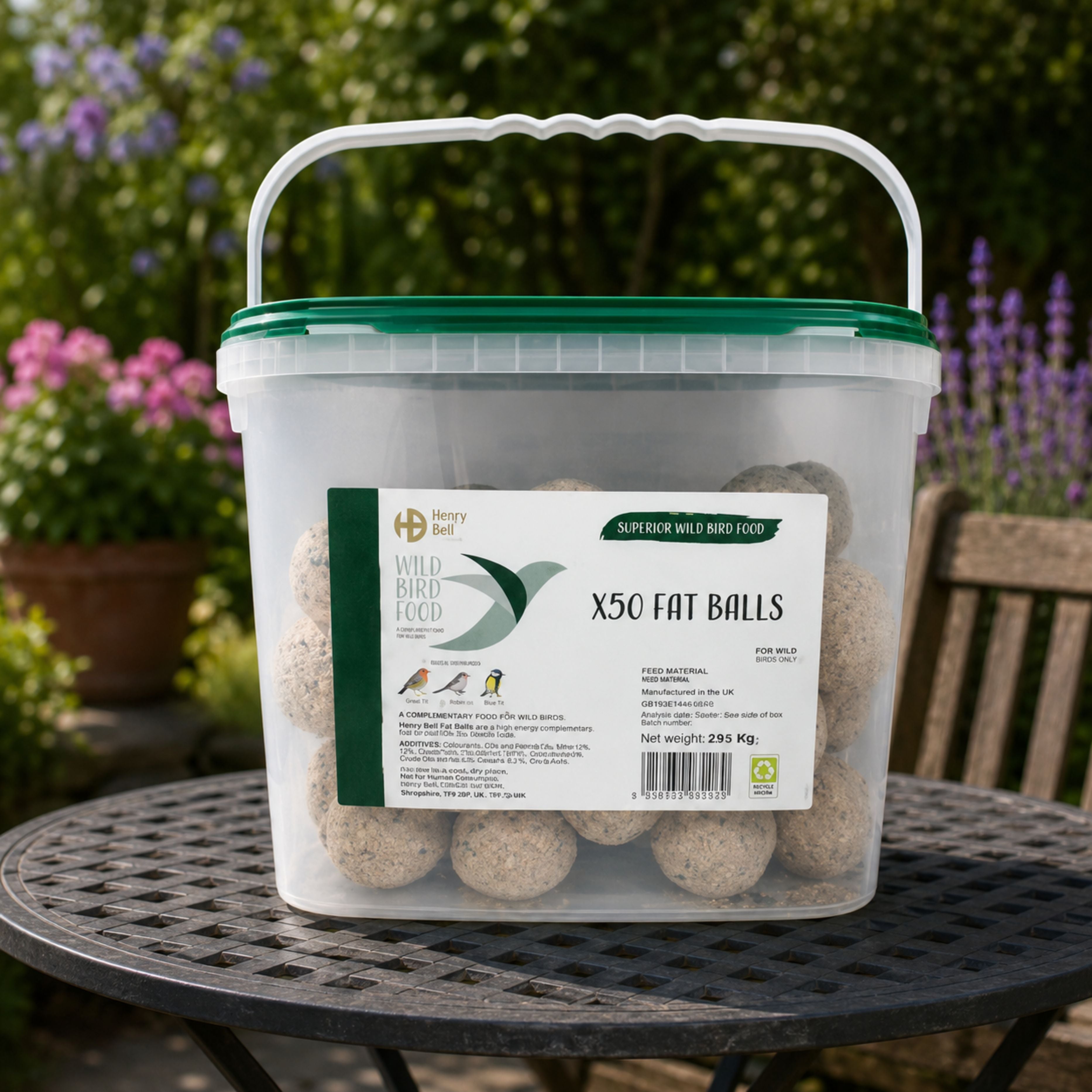 Henry Bell Fat Balls Tub of 50