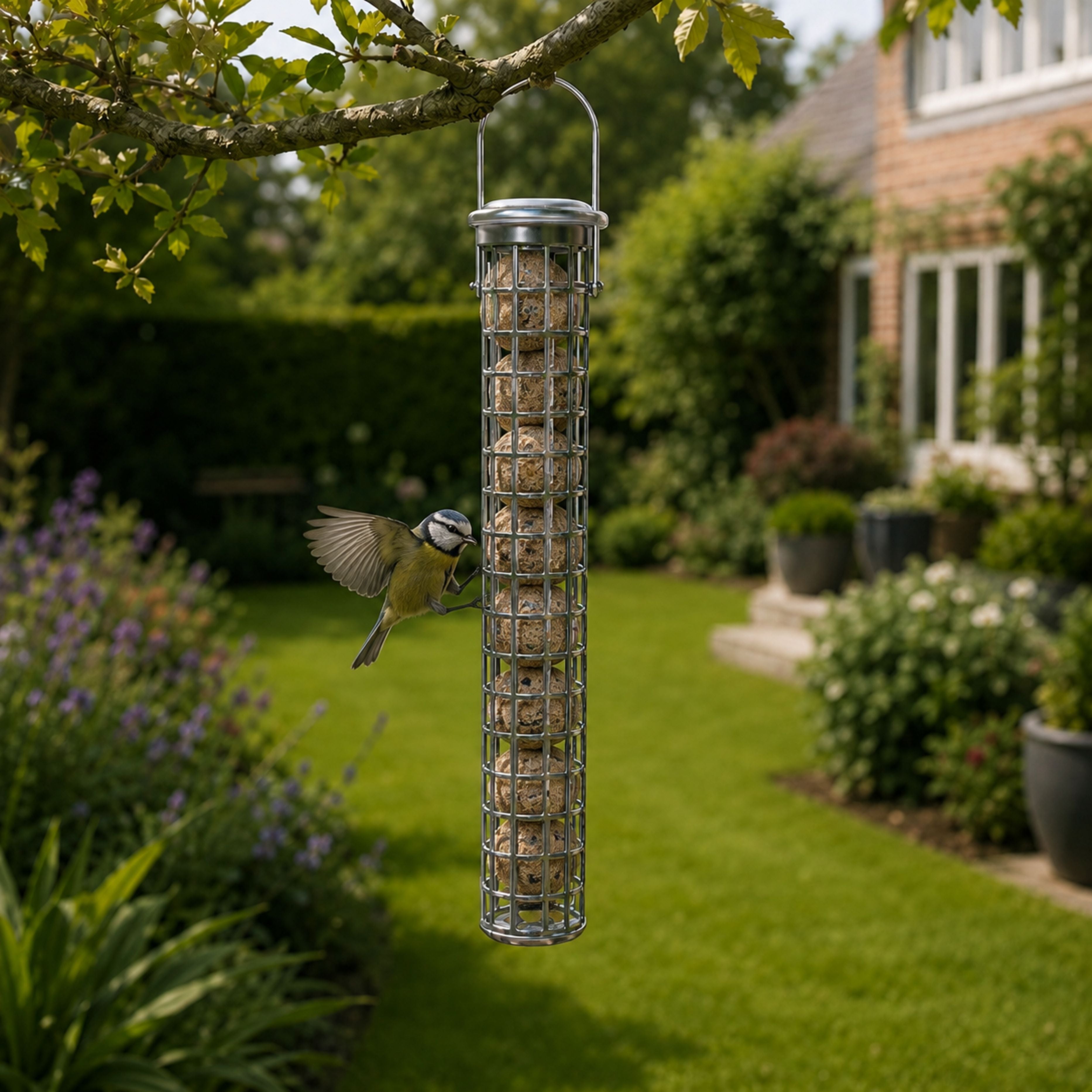 Henry Bell Grand Sterling Fat Ball Feeder