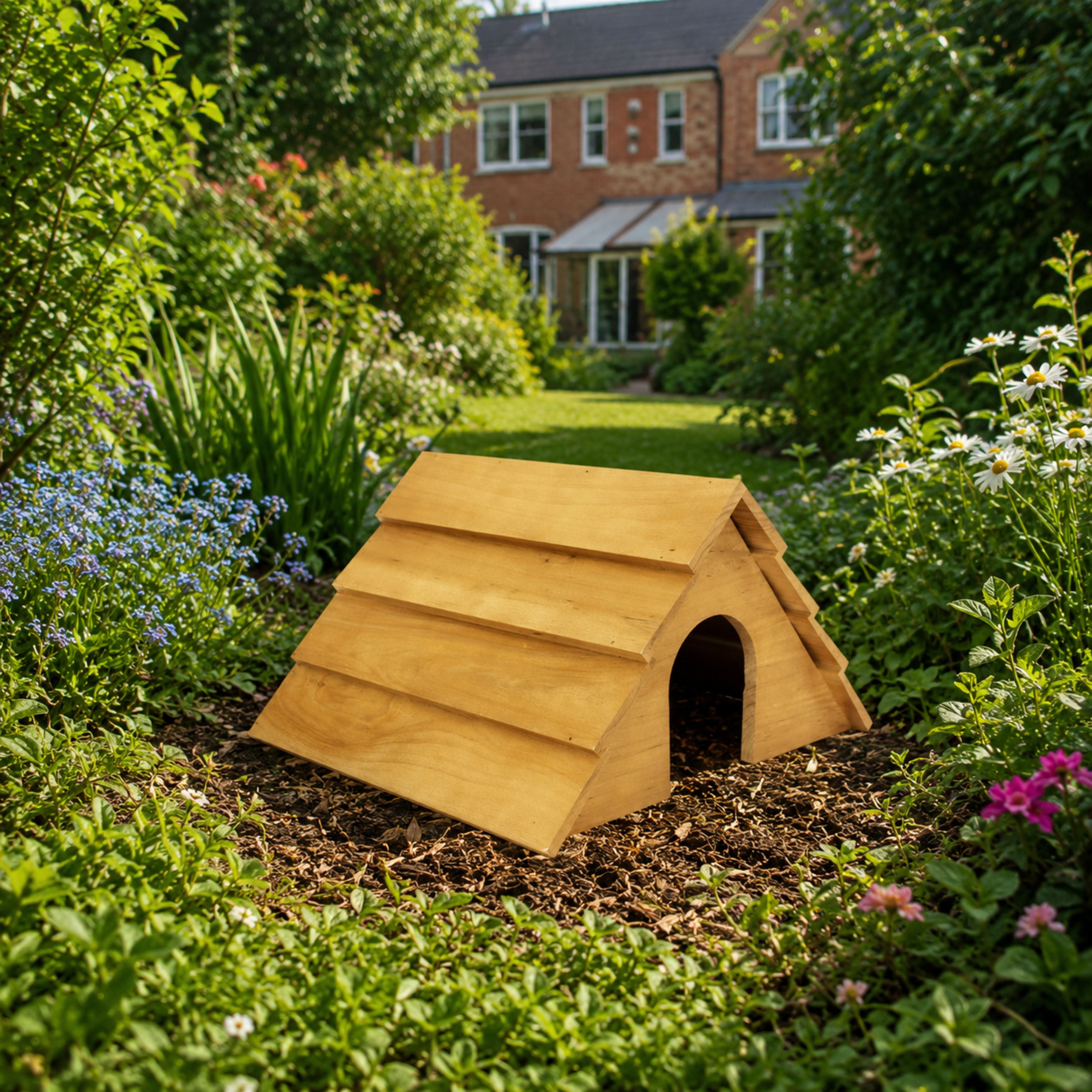 Henry Bell Hedgehog House – Wooden Wildlife Shelter | H090004