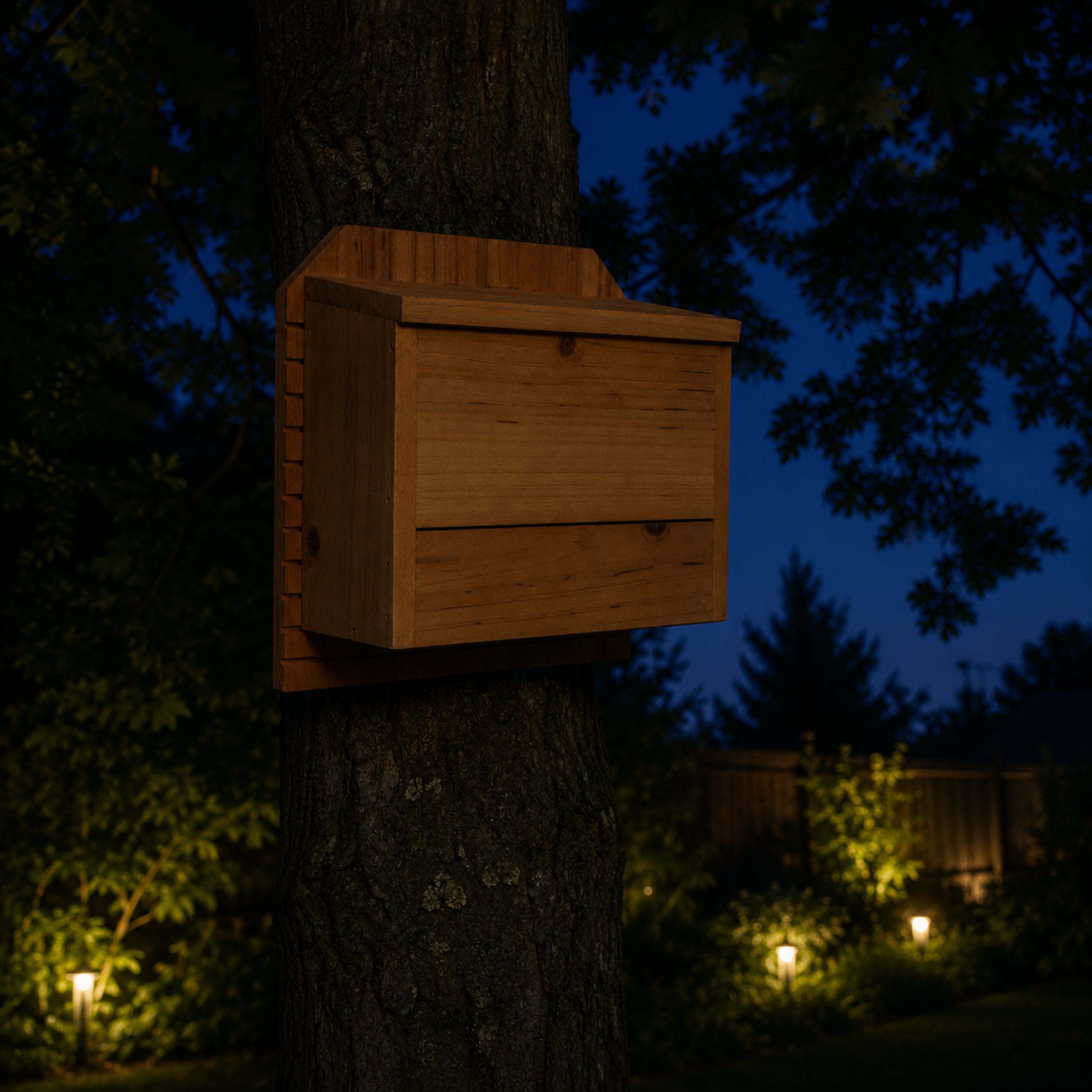 Henry Bell Bat House – Wooden Wildlife Bat Box