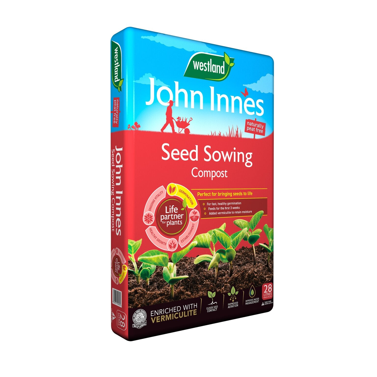 Westland John Innes Peat Free Seed Sowing Compost 28L