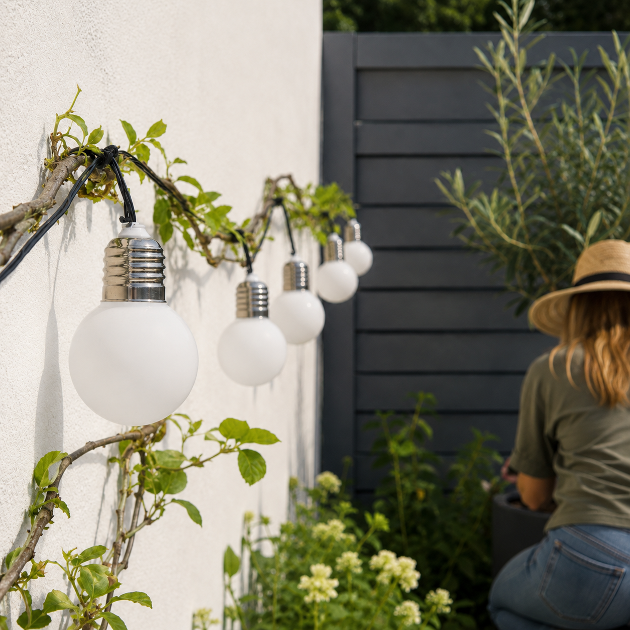 Elan Solar Festoon Lights – 20 LEDs