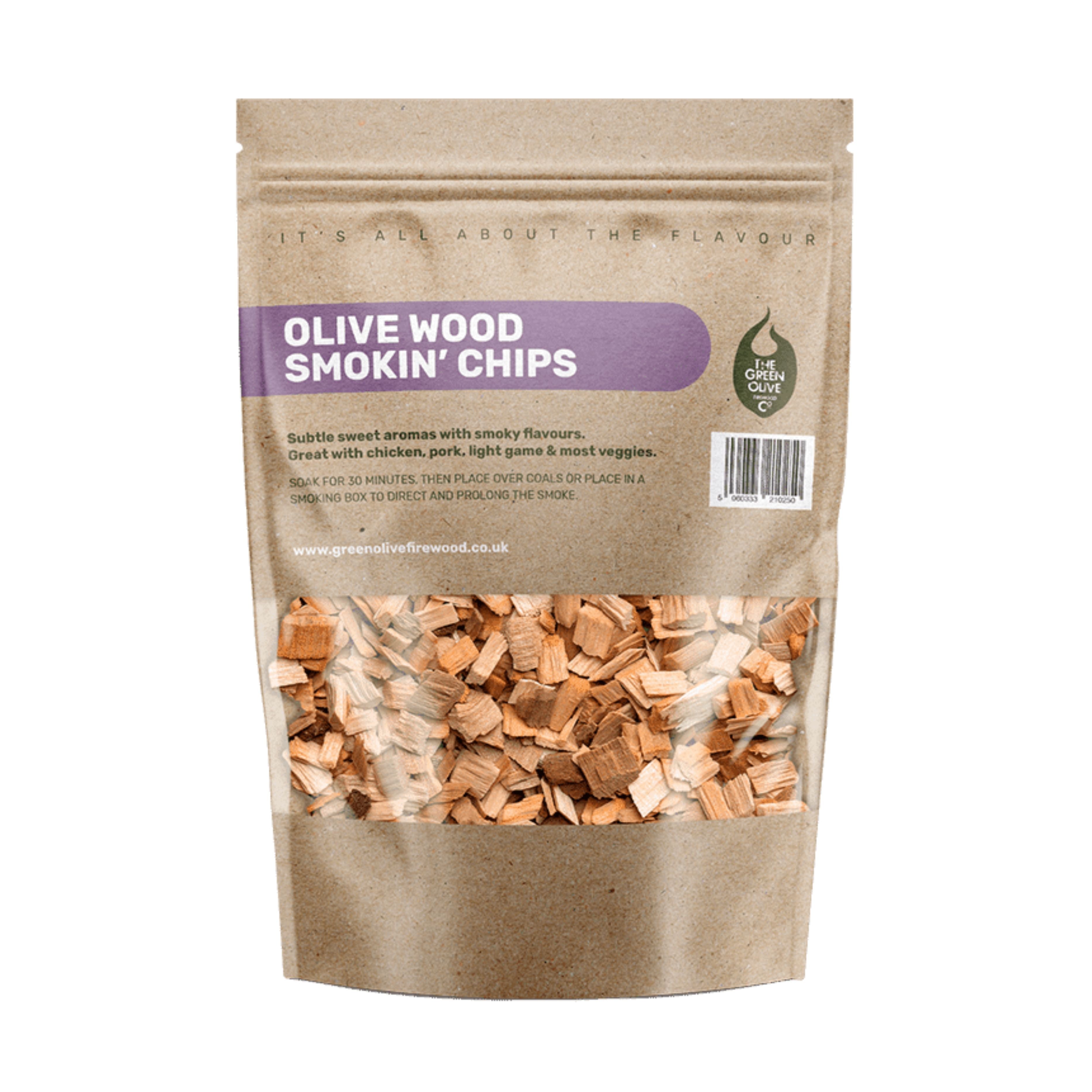 Olive Smokin' Chips 3L