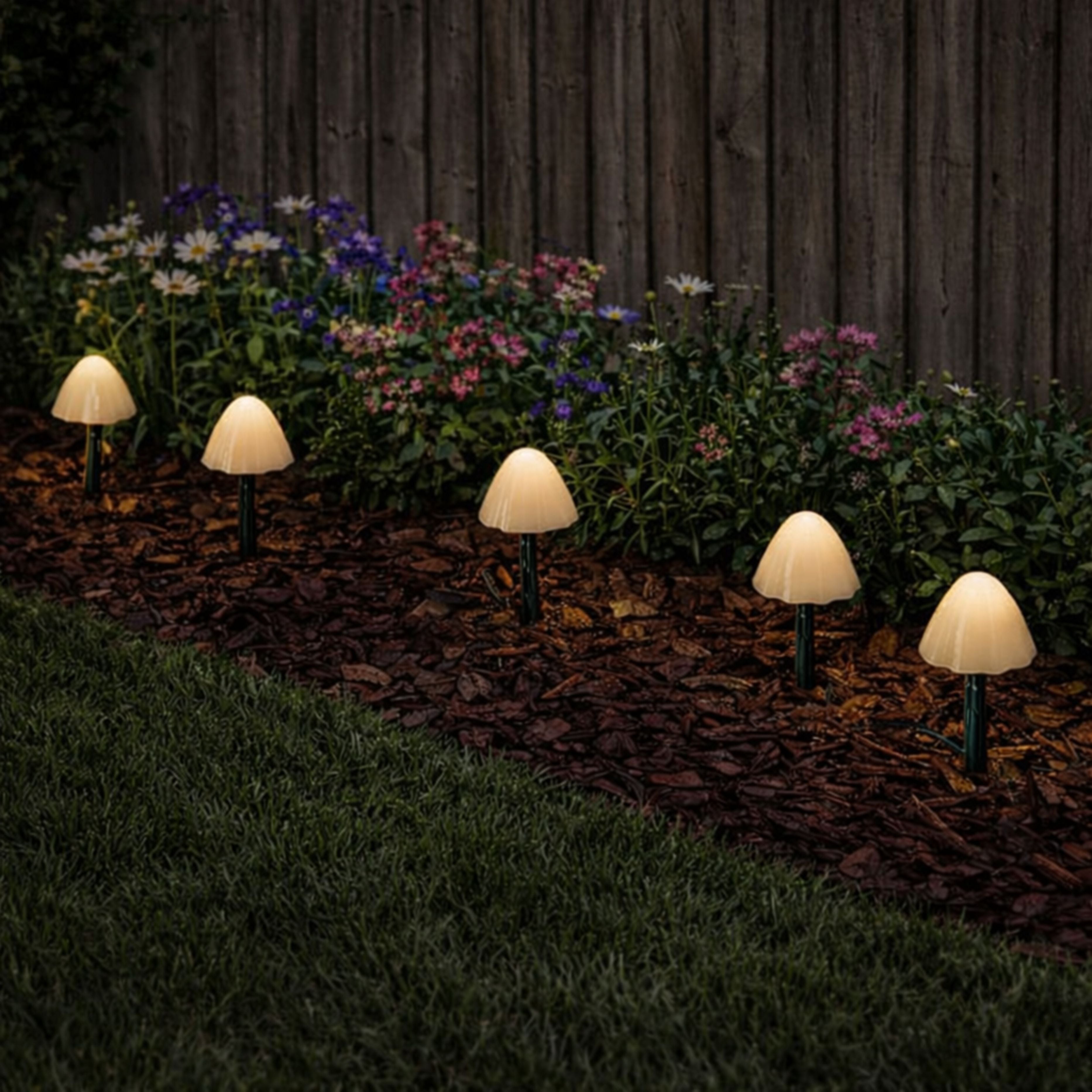 Solar Centre Forest Solar Mushroom Lights