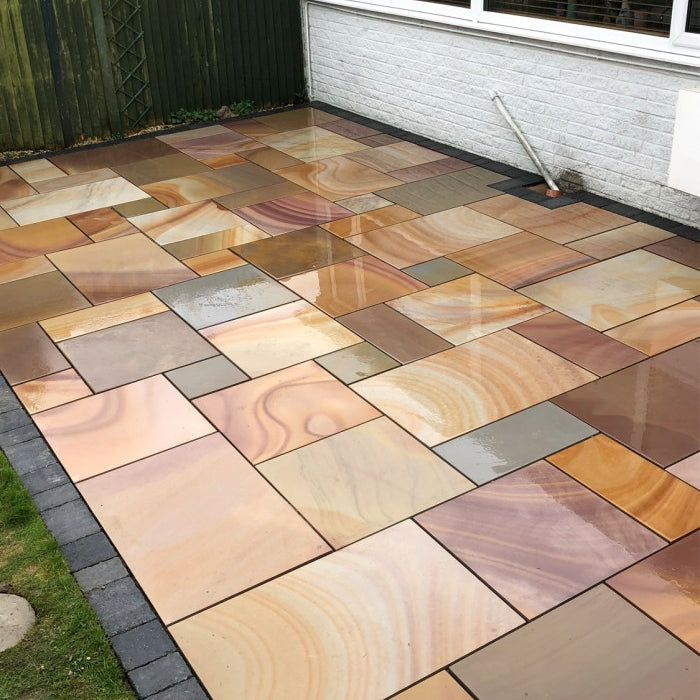 Smooth Sahara Gold Porcelain 600mm x 300mm