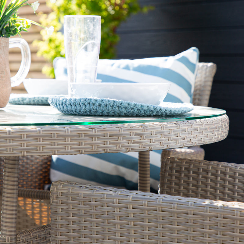 ENJOi Artemis 4 Seat Dining Set