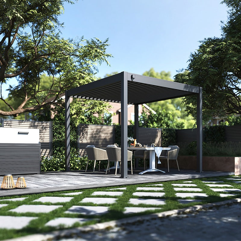 Olympus 3m x 3m Pergola with LED Lights