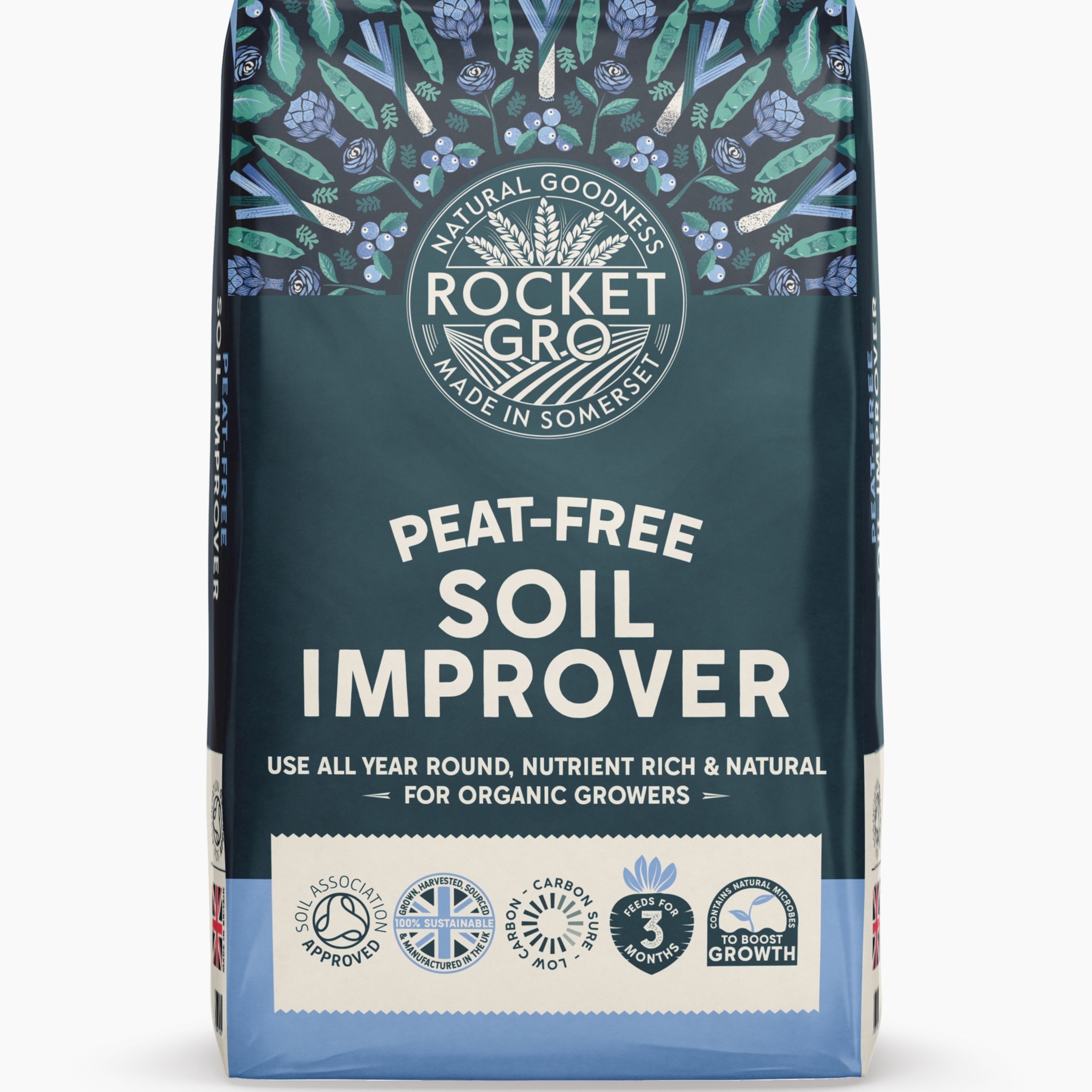 Rocket Gro Peat-Free Soil Improver 40L