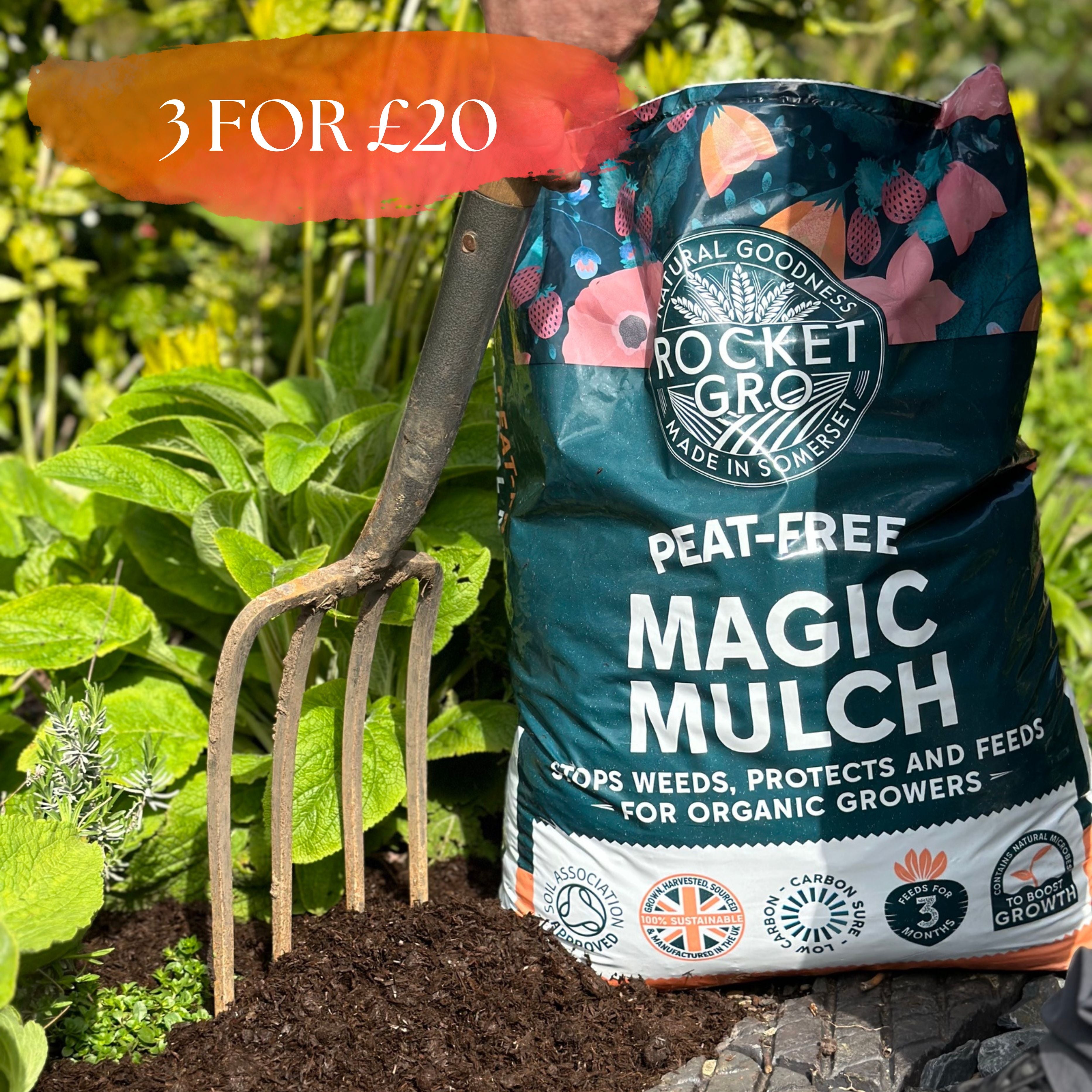 Rocket Gro Magic Mulch 50L