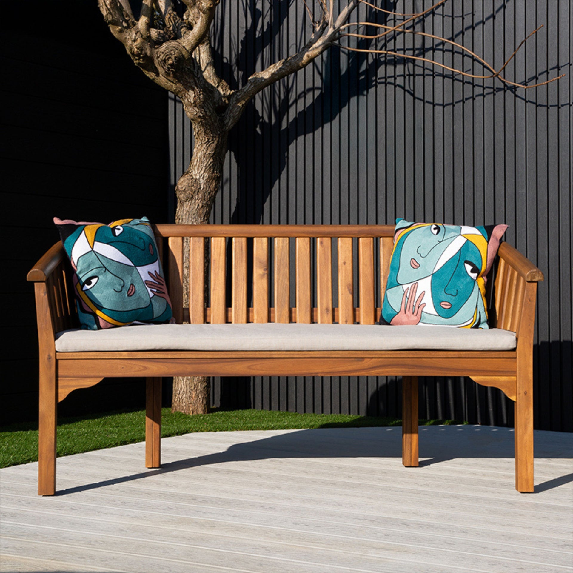 Heritage Acacia Bench Cushion