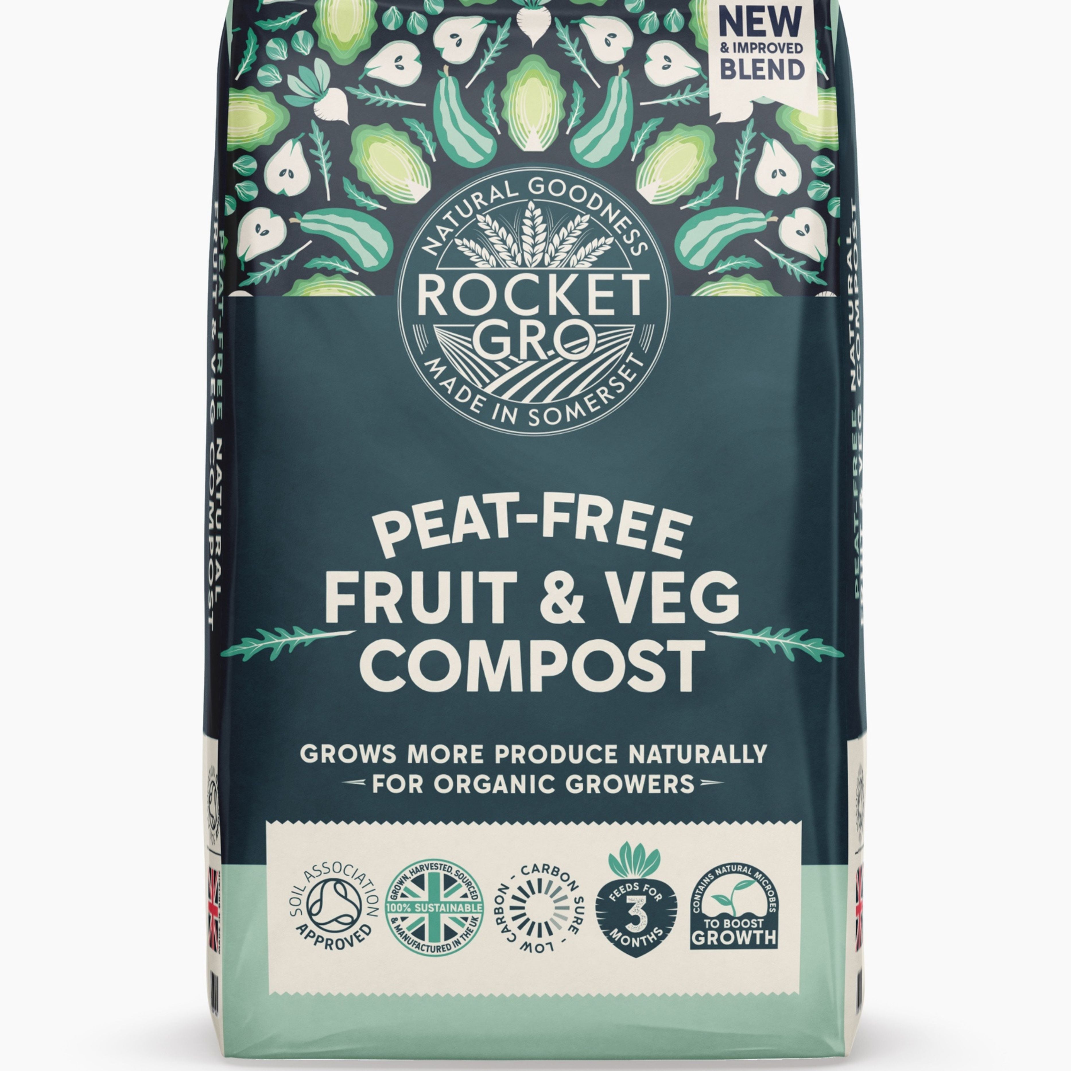 RocketGro Tomato & Veg Planter Bag 40L | Peat-Free Organic Compost