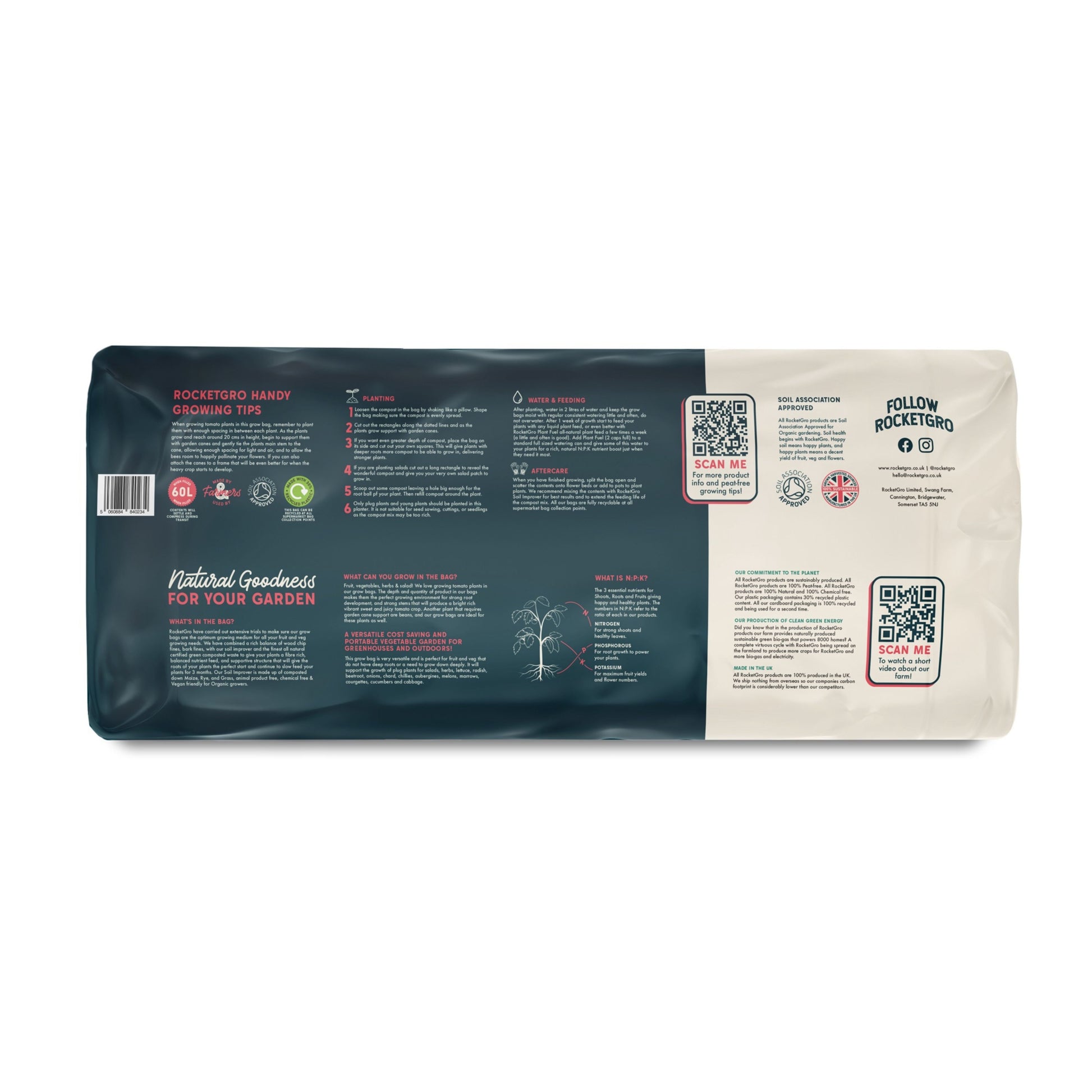 Rocket Gro Tomato & Veg Planter Bag 60L