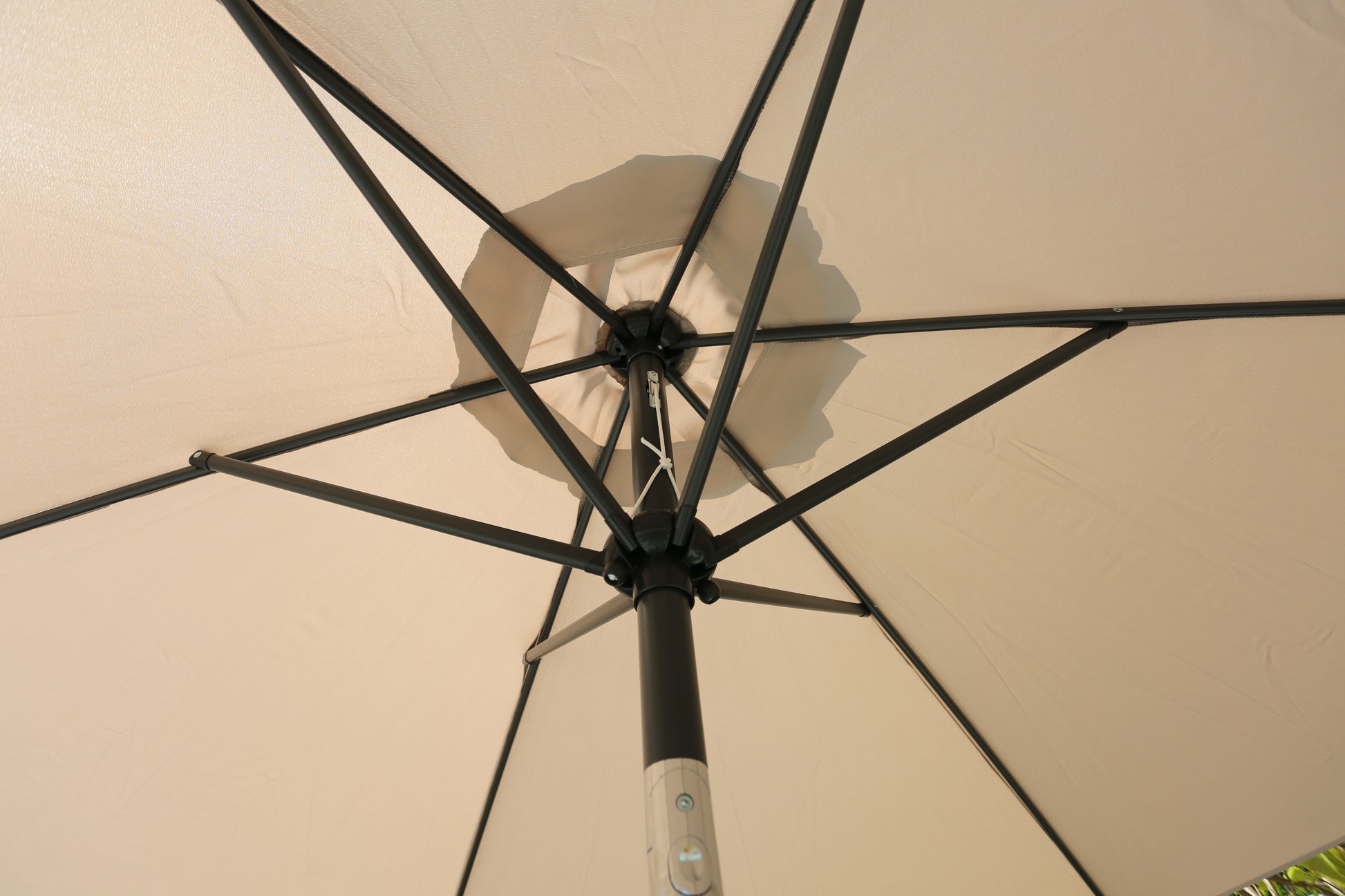 ENJOi Royal Round Aluminium 3m Taupe Parasol