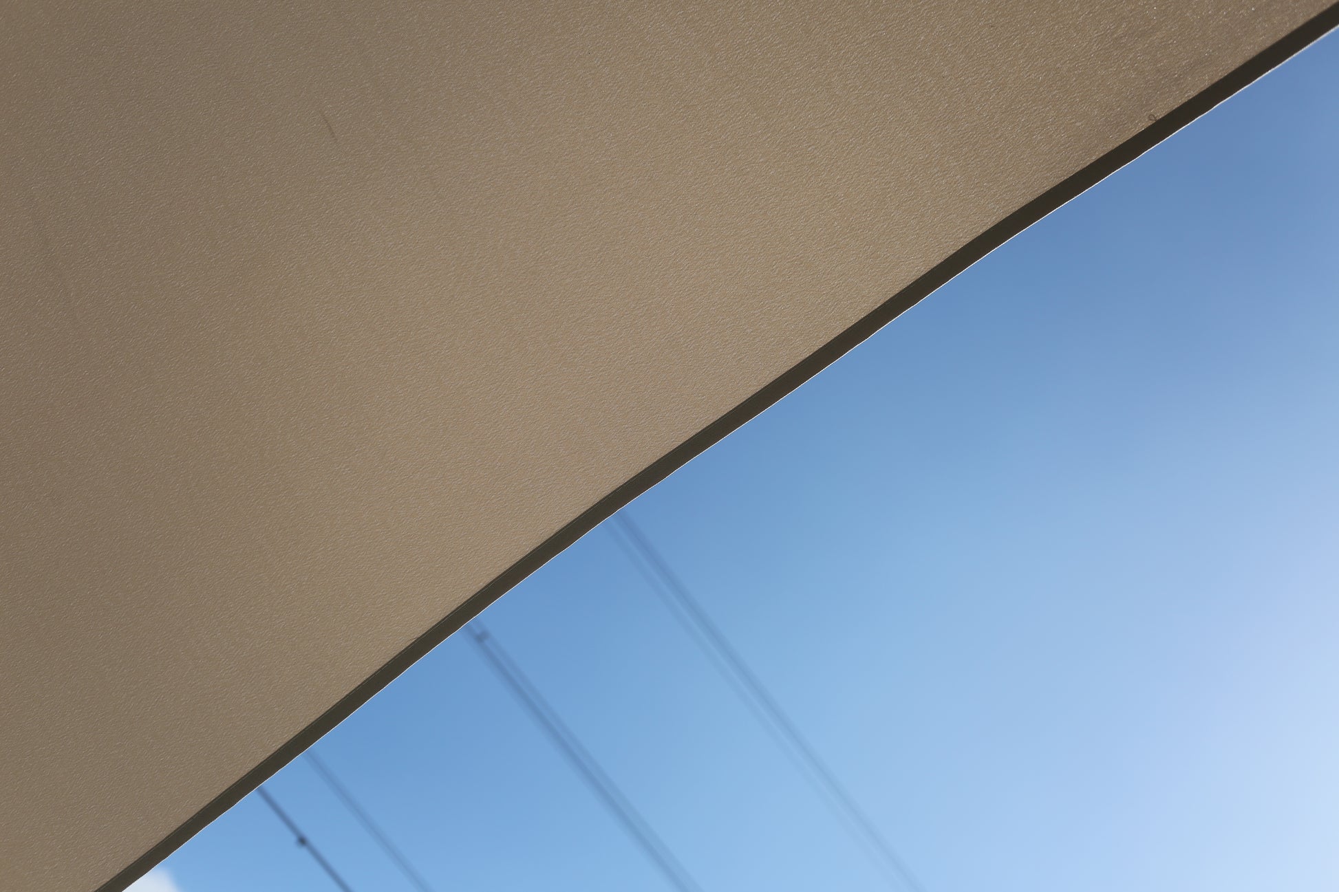 ENJOi Royal Round Aluminium 3m Taupe Parasol